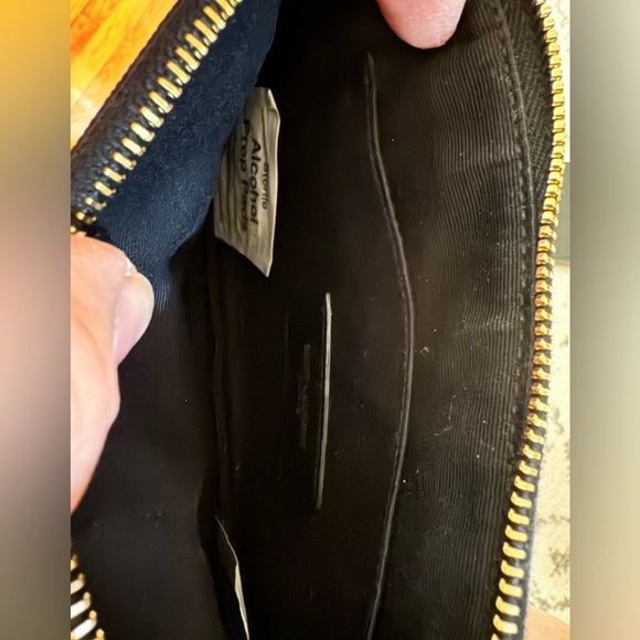 Authentic YSL Monogram Small Ziptop Bill Pouch in Grained Leather - Picture 7 of 14